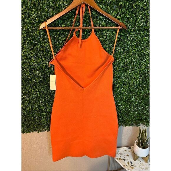 Abercrombie & Fitch Orange Mini Dress - Picture 5 of 6
